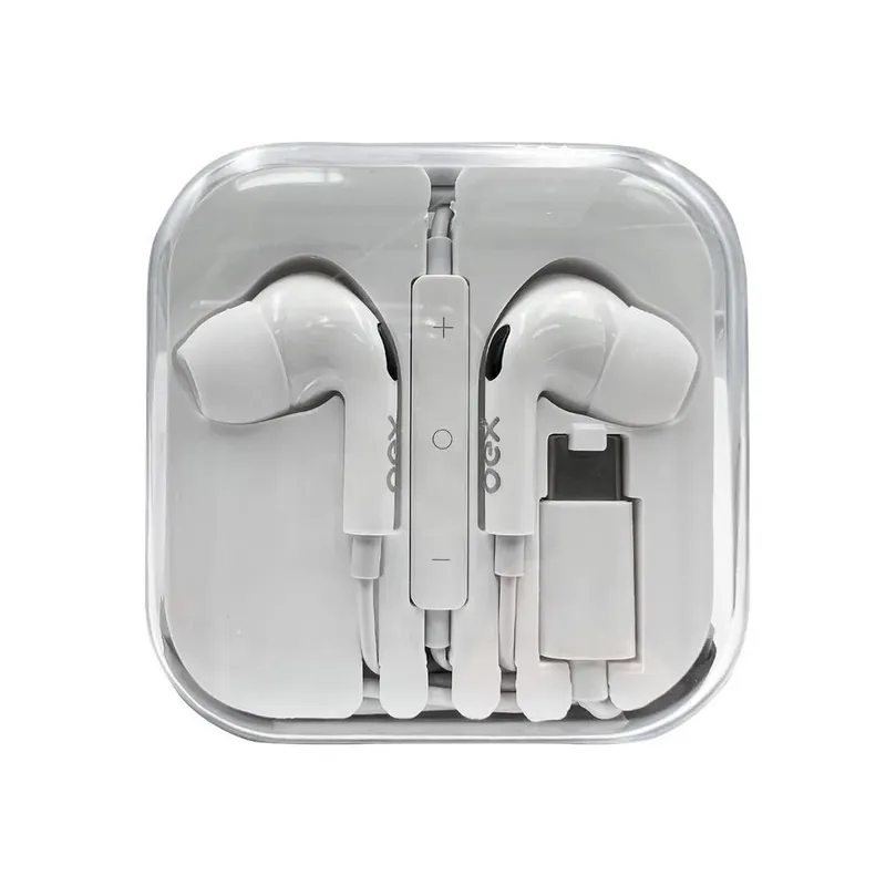 Fone De Ouvido Com Fio Oex, Bland, USB-C, Branco- Fn210
