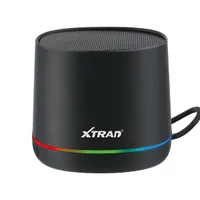 Caixa De Som Bluetooth Fm RGB Portátil Xtrad 10w Preta