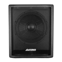 Caixa Subwoofer Ativo Datrel Swa-400 15” 400w Cor:preto.