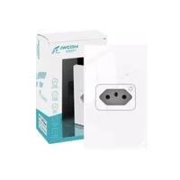 Tomada Inteligente Modular De Parede Para Embutir 20a