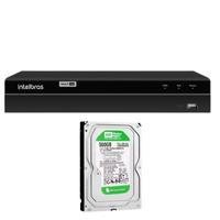 Kit Intelbras, DVR Mhdx 1216, 16 Canais + HD 500GB