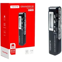 Gravador De Voz Digital Mgp556 (17620m/8gb/usb) Tomate