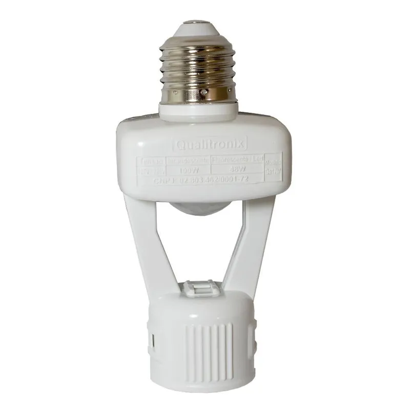 Soquete Com Sensor De Presença, Bocal Com Sensor De Presença