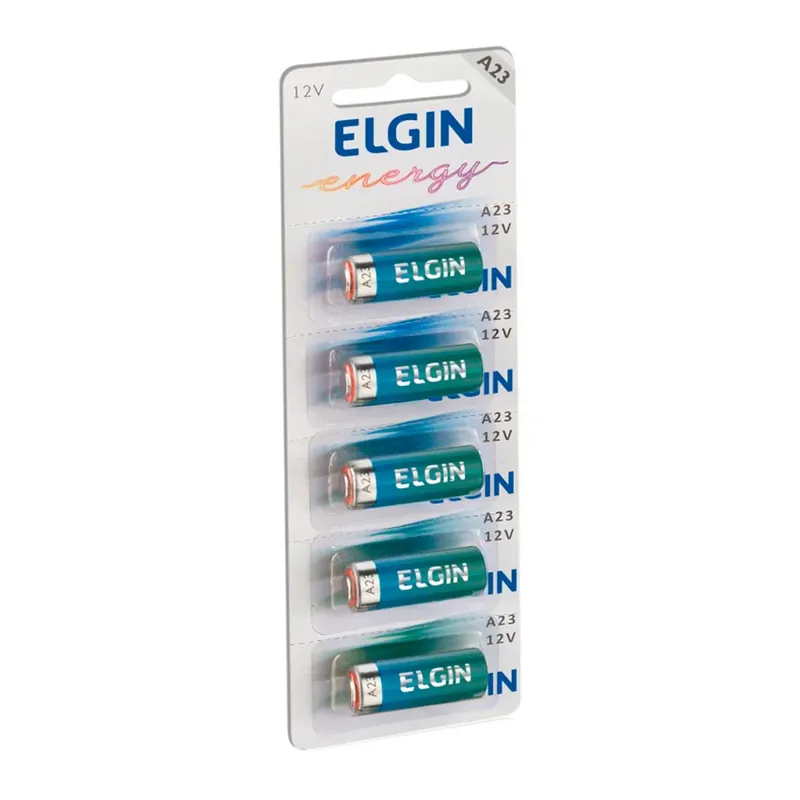 Bateria Alcalina A23, 12V, Cartela com 5 - 82195