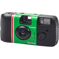 Câmera Descartável Fujifilm Quicksnap Flash 400 / 27 Poses Preto/verde