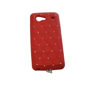 Capa De Celular Galaxy Grand Duos 9082 Capinha Protetora Diversos Modelos Cor:vermelho Com Strass