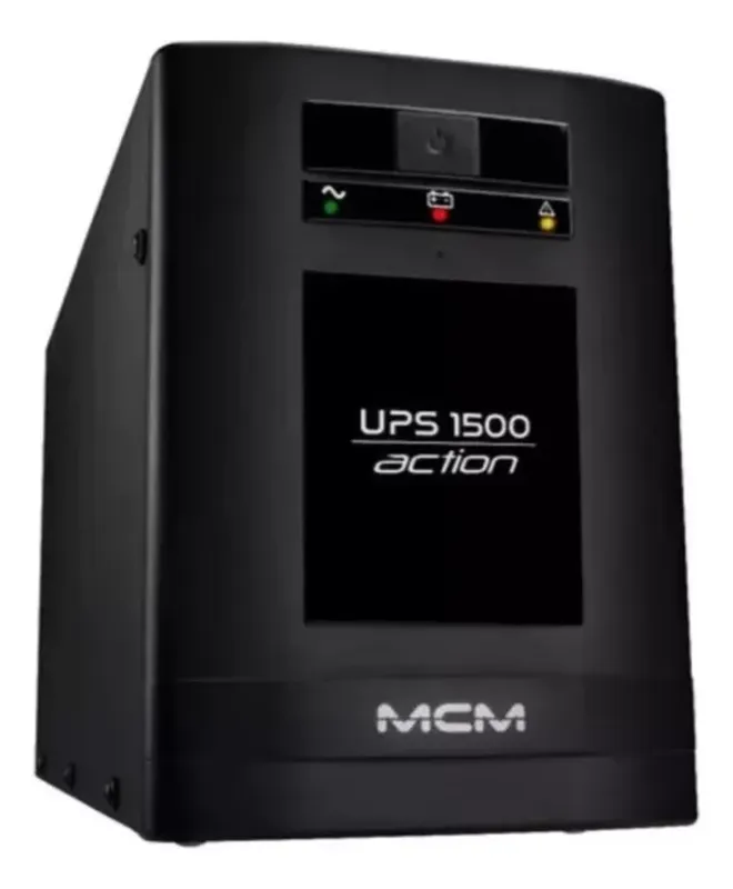 Nobreak Mcm 1500VA, Action Fit 1.2, Entrada/saída, 220v - Ups0260