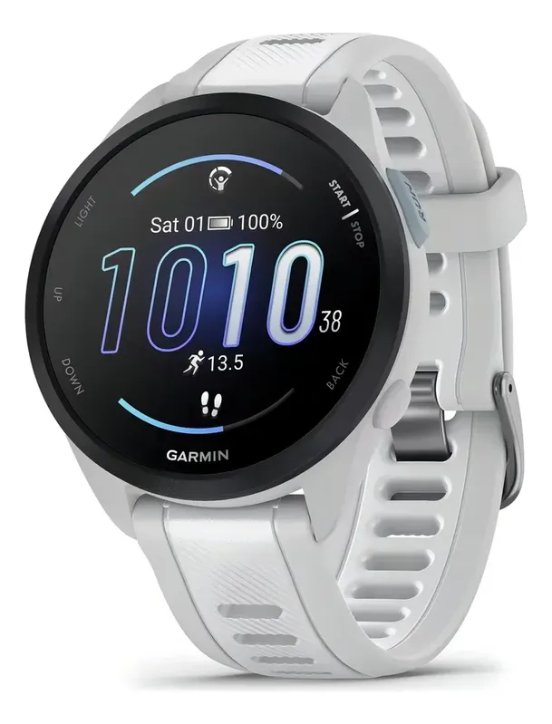 Relógio Smartwatch Garmin Forerunner 165 AmoLED Branco