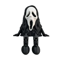 Ghost Face Fantasminha Enfeite Gamer Setup PC
