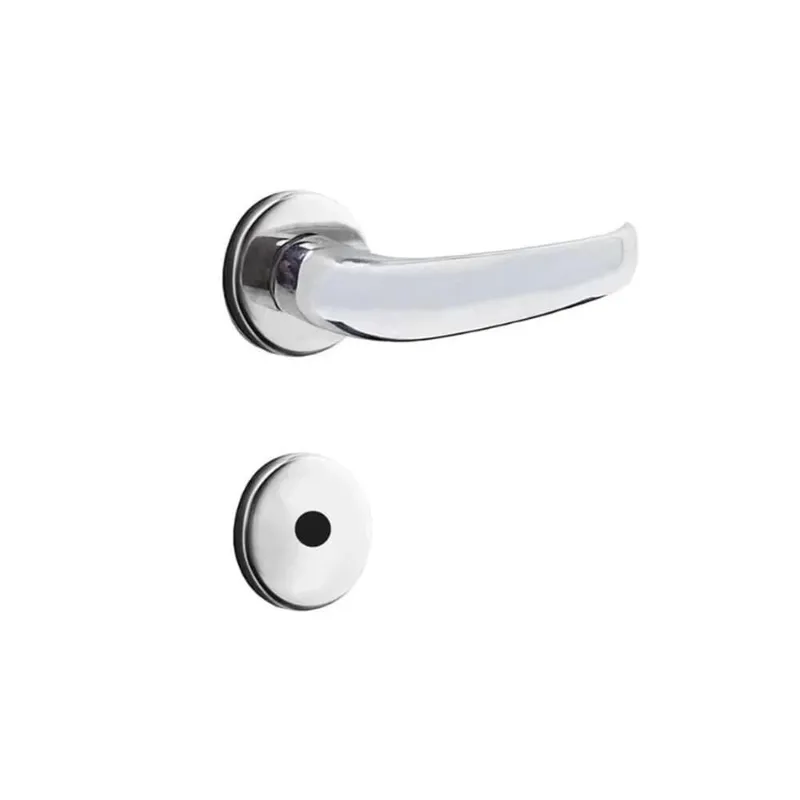 Fechadura Banheiro 5400 R66 Mz920 Standard 40mm Roseta Cromado Papaiz