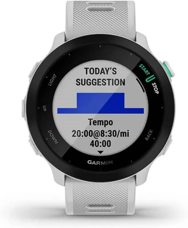 Relógio Garmin Forerunner 55 010-02562-01 Branco