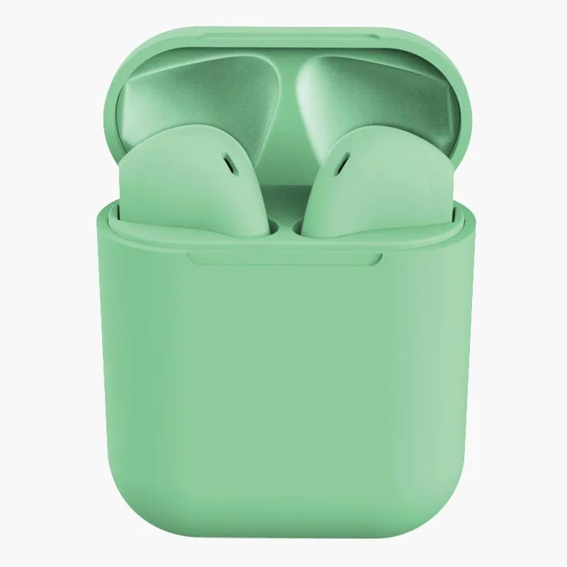 Fone De Ouvido Inpods I12 Tws Estéreo Sem Fio Hd Verde