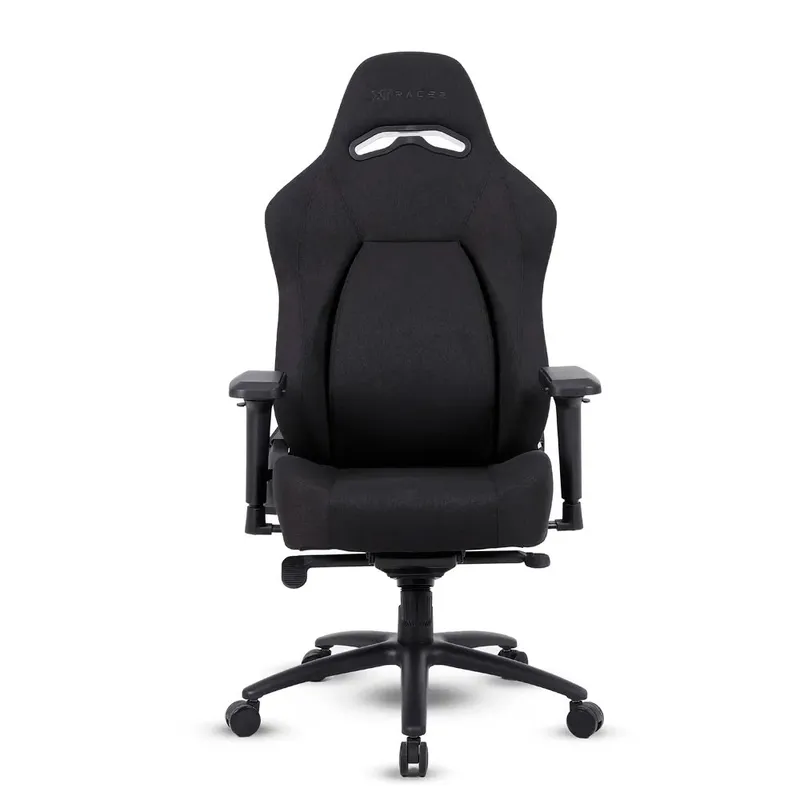 Cadeira Gamer XT Racer Fire Gun Style, Até 130Kg, Reclinável, Com Almofadas, Cilindro de Gás Classe 4, Tecido, Preta - XTR-072