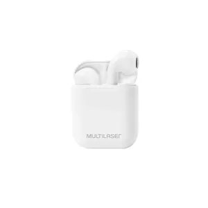 Fone de Ouvido Sem fio, Multi PH326, TWS Airbuds, Bluetooth, Recarregável, Branco