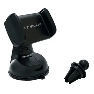 Suporte Para Celular Veicular 2x1, Vidro, Saída De Ar Carro