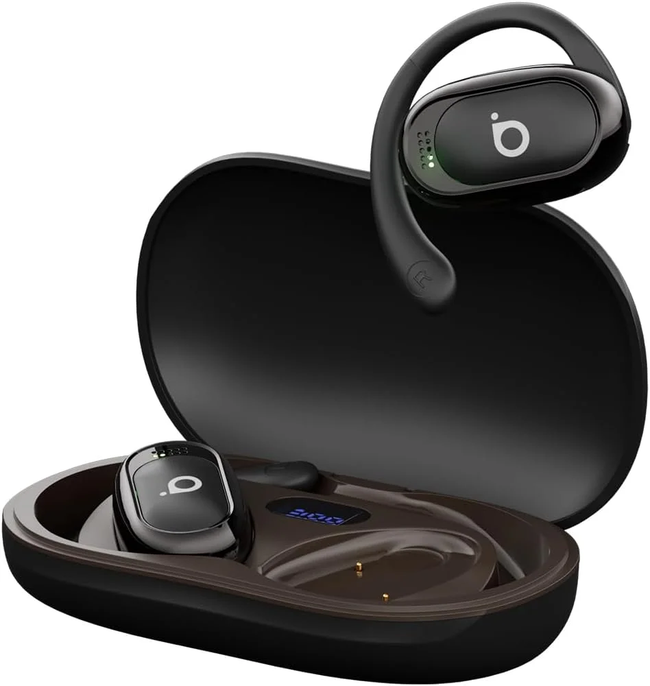Fone De Ouvido Bluetooth Esportivo 5.4 Tws - 36h De Bateria, Chamadas Nítidas, Display LED, Toque Preciso, Resistente Ao Suor Para Corrida, Aca