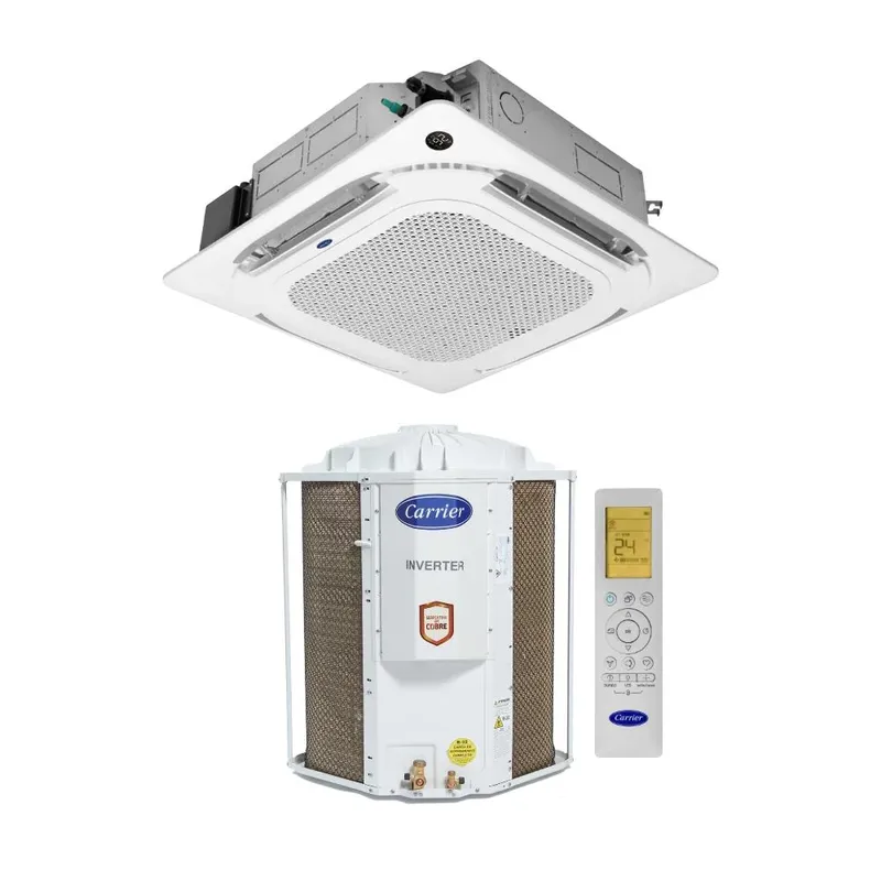 Ar Condicionado 56000 Btus Split Cassete Inverter Carrier Quente E Frio Connect R-32 220v