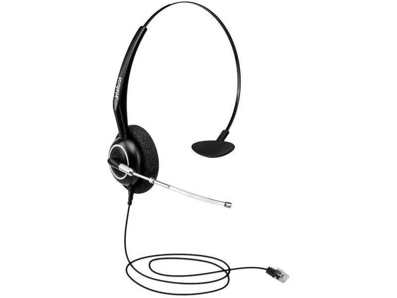 Fone Headset Intelbras THS-55, Conector RJ9 - 4010056