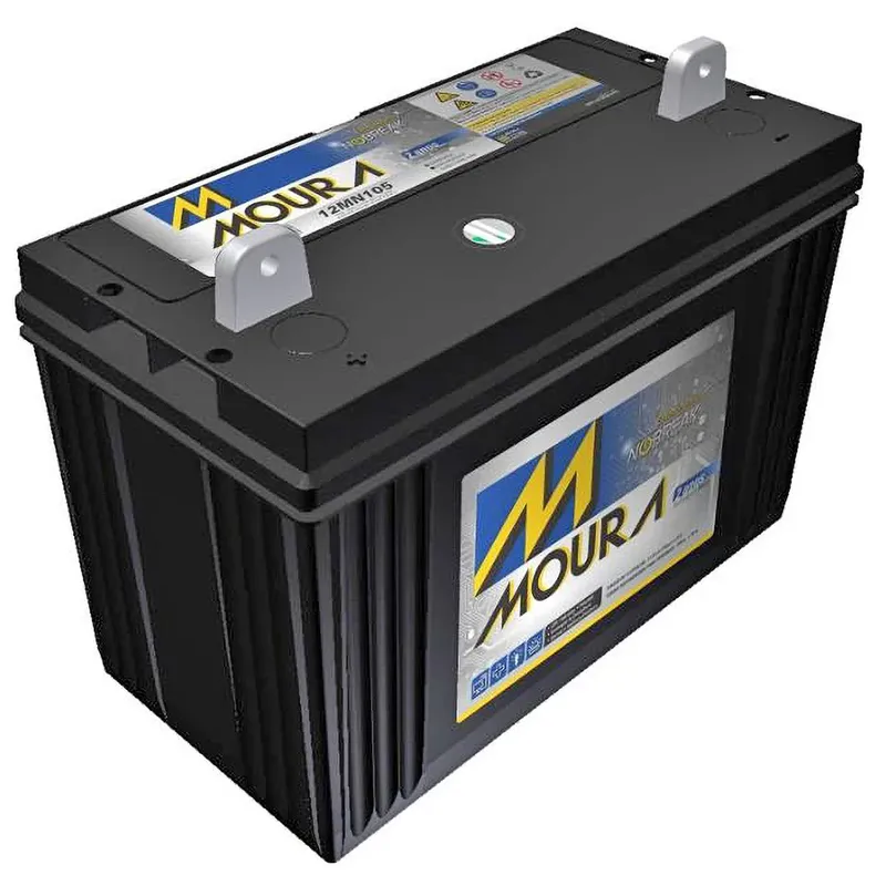 Bateria Estacionária Moura 12v 63ah Terminal Tipo L Para Nobreak Modelo 12mn63 / 12mn1300 Garantia De 2 Anos