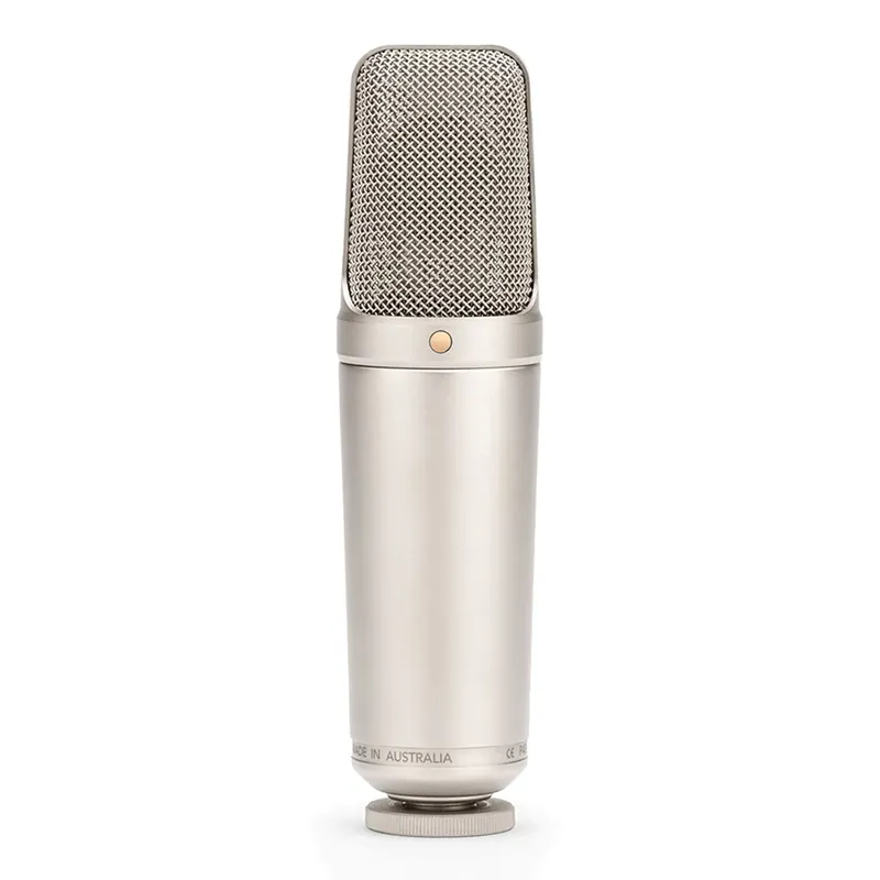 Microfone Condensador Rode Nt1000, Xlr Estúdio, Gravação, Prata