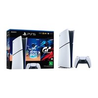 Console Sony PlayStation 5, Edição Digital, SSD 825GB, Controle Sem Fio DualSense + 2 Jogos Digitais - 1000050614
