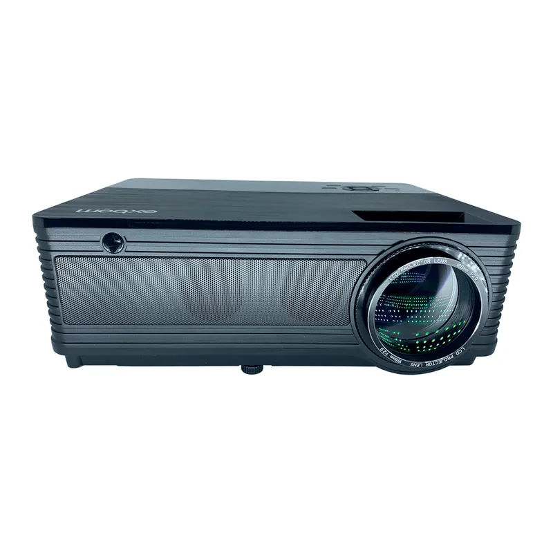 Projetor Exbom Led Multimídia, 1.280x800, 2800 Lumens, HDMI, AUX, USB, VGA, Preto - Pj-v220