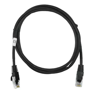 Cabo de Rede Cat5e 100% Cobre 1,5m Homologado Anatel Preto