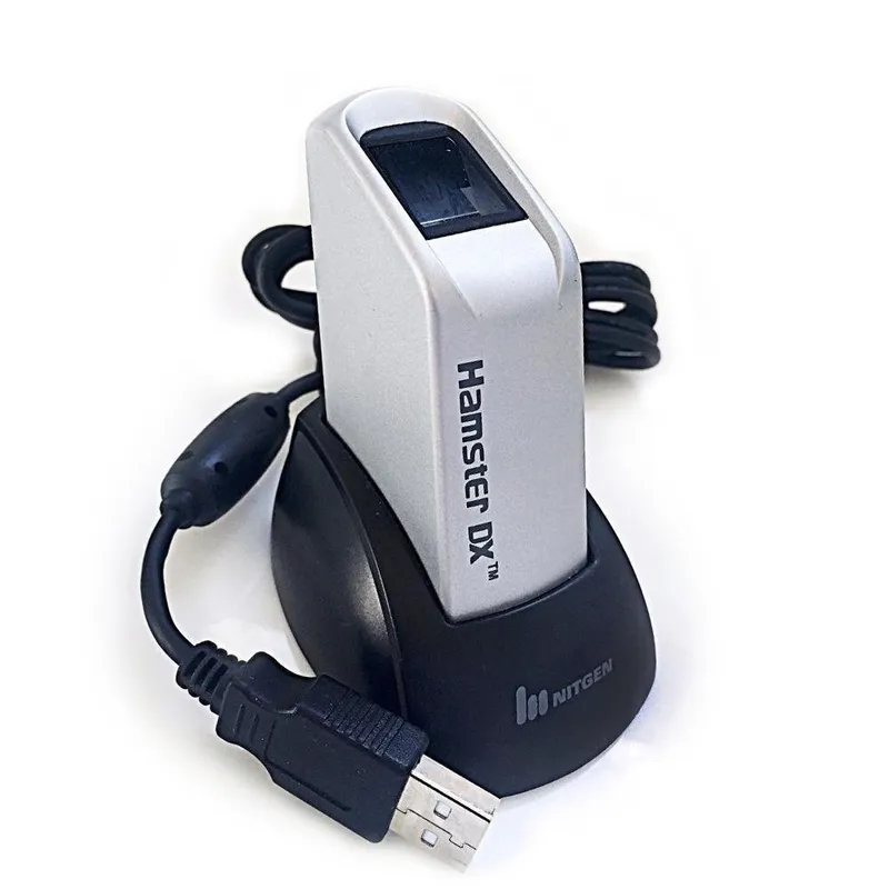 Leitor Biométrico Nitgen Hfdu06, Fingkey Hamster, Prata
