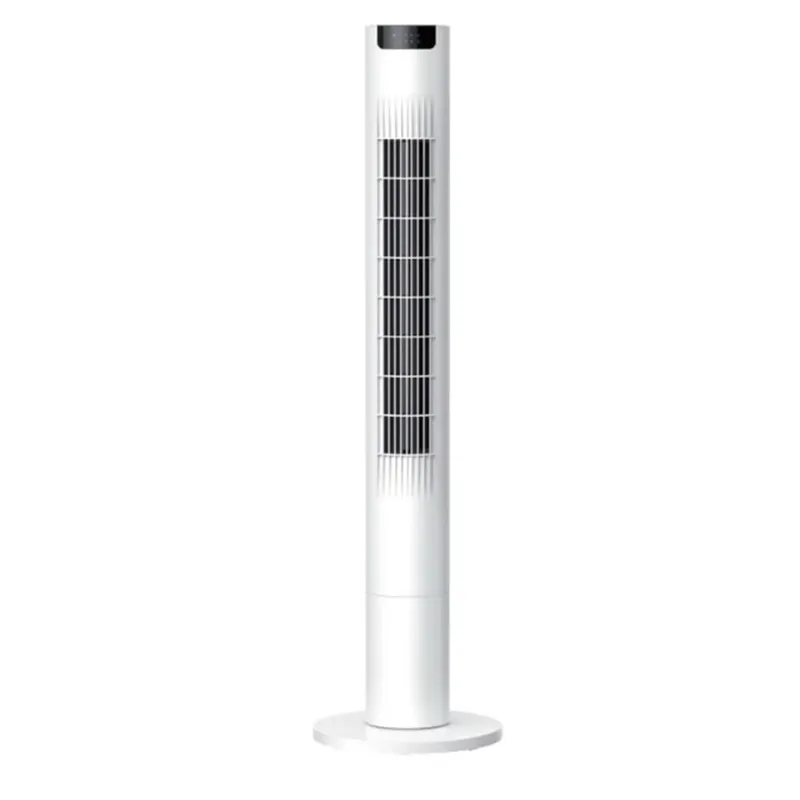 Ventilador Torre Silencioso 220v Com Controle Remoto Swing 3 Velocidades Toque Temporizador 80w On-vt600
