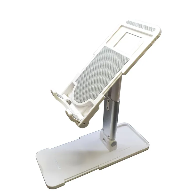 Suporte Universal De Mesa Para Celular E Tablet Cor:branco