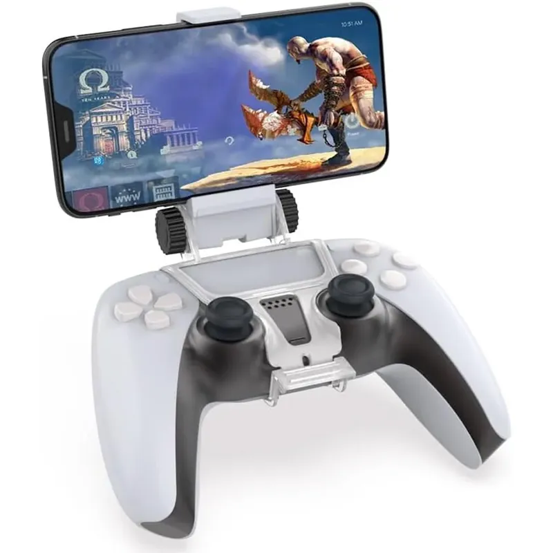 Suporte Base De Celular Compatível Controle Playstation 5 Ps5 Dualsense
