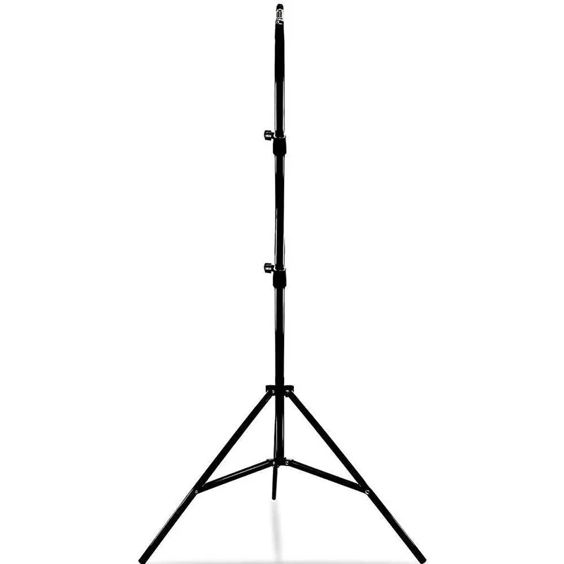 Tripé Lexansou 3 Seções, Iluminação, até 2M, Preto