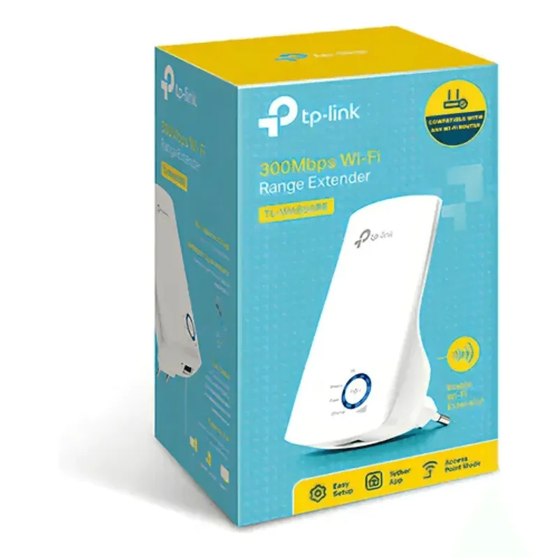 Repetidor De Sinal Wi-fi Tp-link Tl-wa850re De 300 Mbps Em 2.4ghz Bivolt - Branco