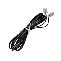 CABO TELEFONE LISO 2m PRETO 018-1395 CONNECT PRO