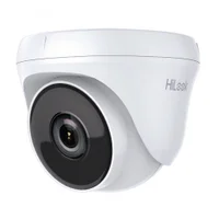 Câmera de Segurança Hikvision Mini Dome Hilook, Full HD 720P, Colorida 24/7 WDR, Branca - THC-T110-P