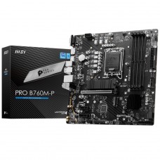 Placa-Mãe MSI PRO B760M-P DDR5 Intel LGA 1700 | Terabyte