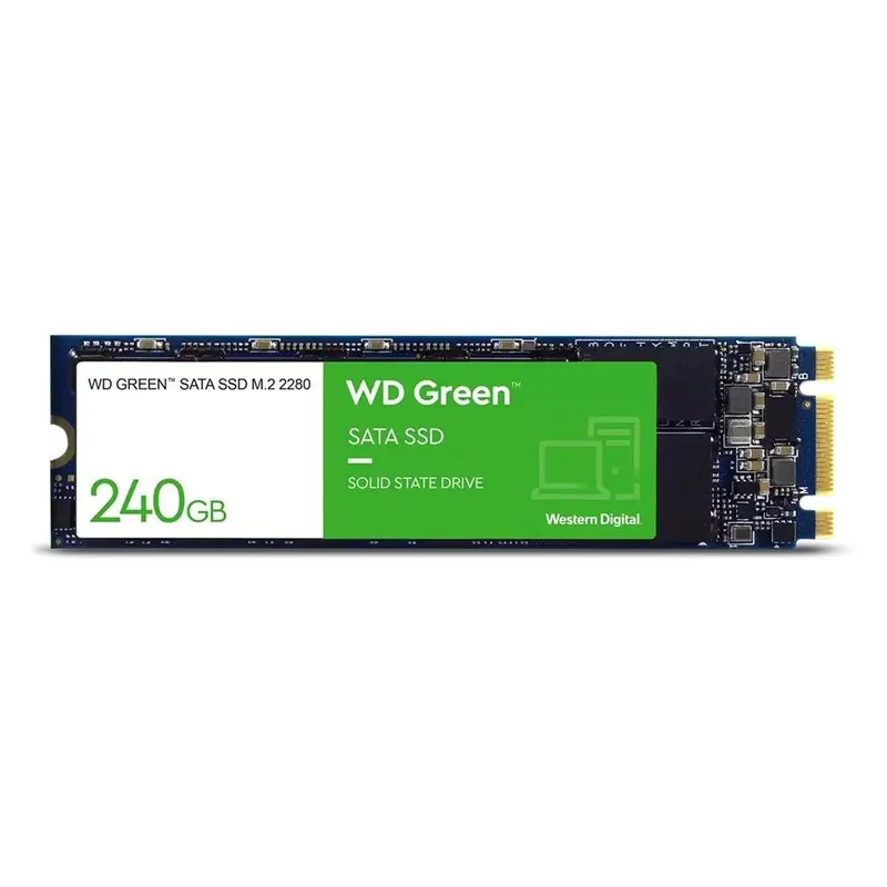 SSD SanDisk, 240GB, M.2, Leitura: 545MB/s, Preto - WDS240G3G0B