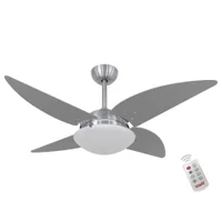 Ventilador Volare Quad Titanio 220v E Controle Remoto