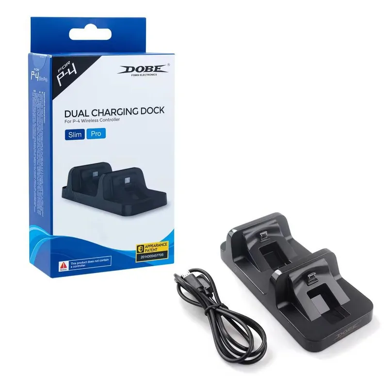 Carregador Duplo Ps4 Playstation 4 Base Dock 2 Controle Sony