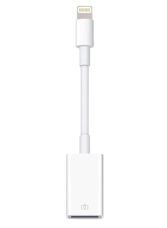 Adaptador Cabo Otg Lighting Usb Compatível Iphone E Ipad Pen Drive