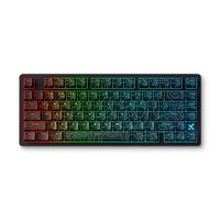 Teclado Magnético Gamer MCHOSE MC-Jet75-6, RGB, Switch Topographic Uranus, Polling Rate, Preto - MC-Jet75-6