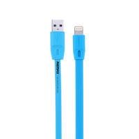 Cabo Flat Lightning Para USB Celular, 2 Metros, Azul - 24_12_0_u