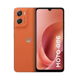 Smartphone Motorola Moto G06 128GB - Laranja, 12gb (4gb Ram +8GB Ram Boost), Câmera 50mp E Tela 6,9”