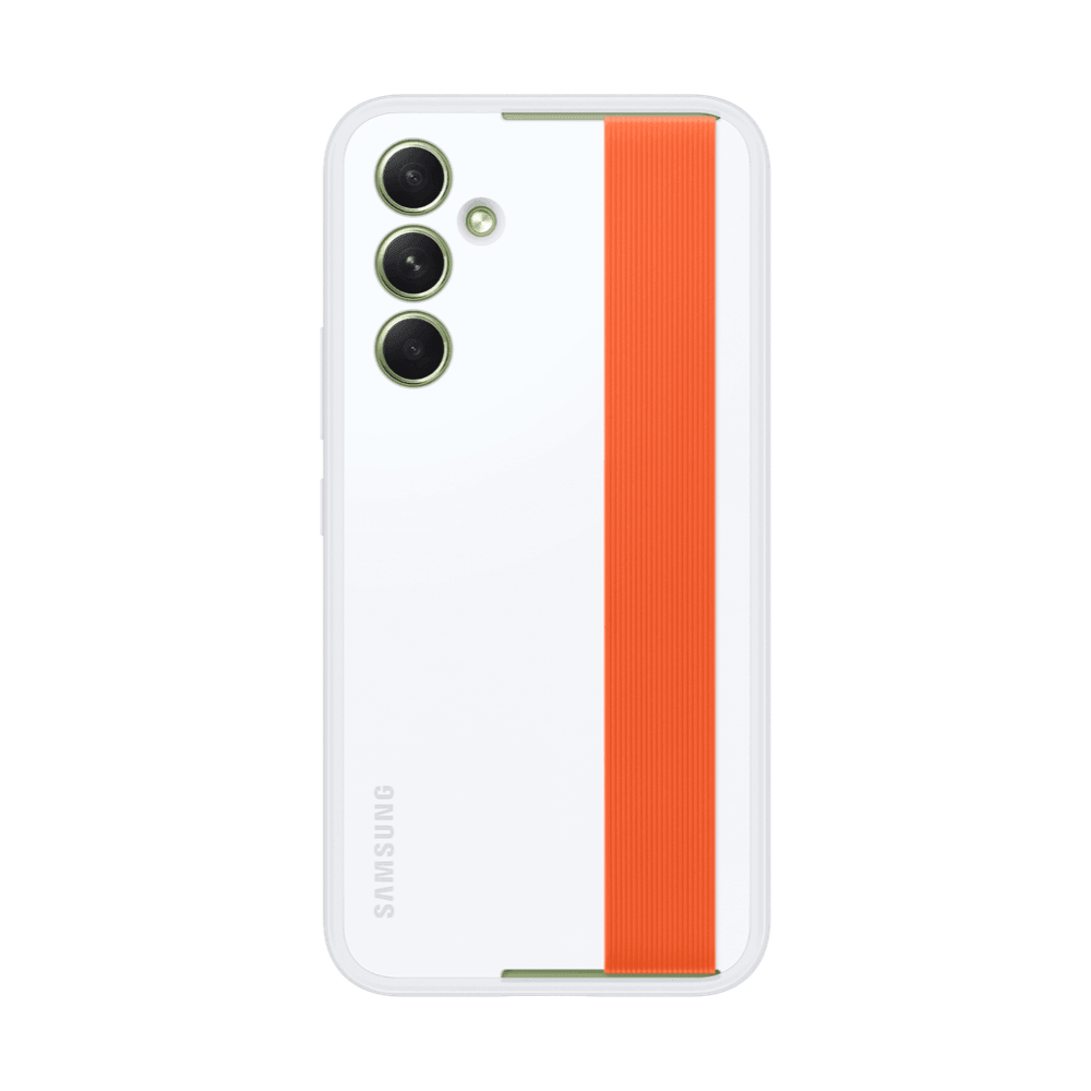 Capa Para Samsung Galaxy A54, Protetora Slim Strap, Cinta Fina, Branca