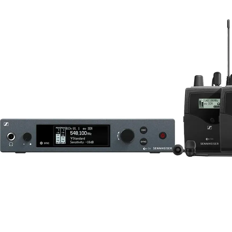 Sistema De Monitoramento Sennheiser Ew Iem G4-twin-a1 Sem Fio