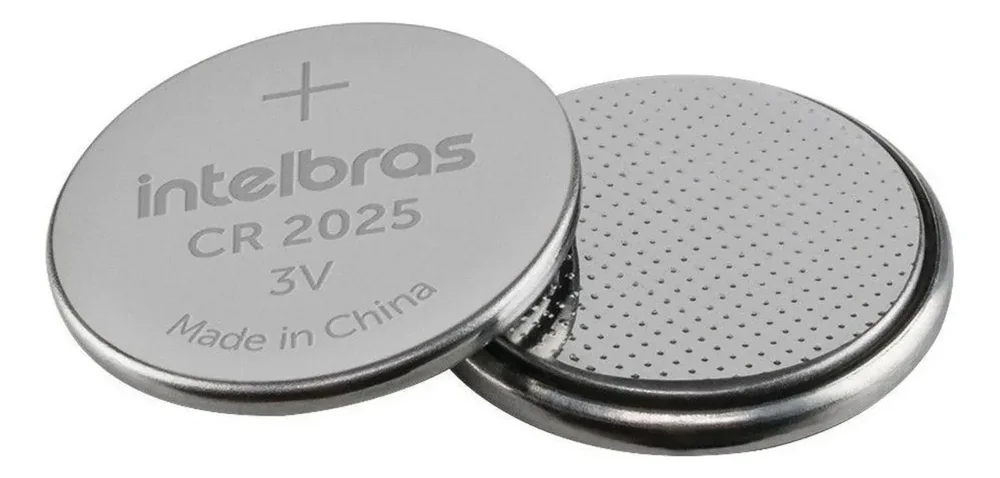Bateria Pilha Litio 3v Intelbras 4860000 Cr2016 3v 90mah Nao-recarregavel