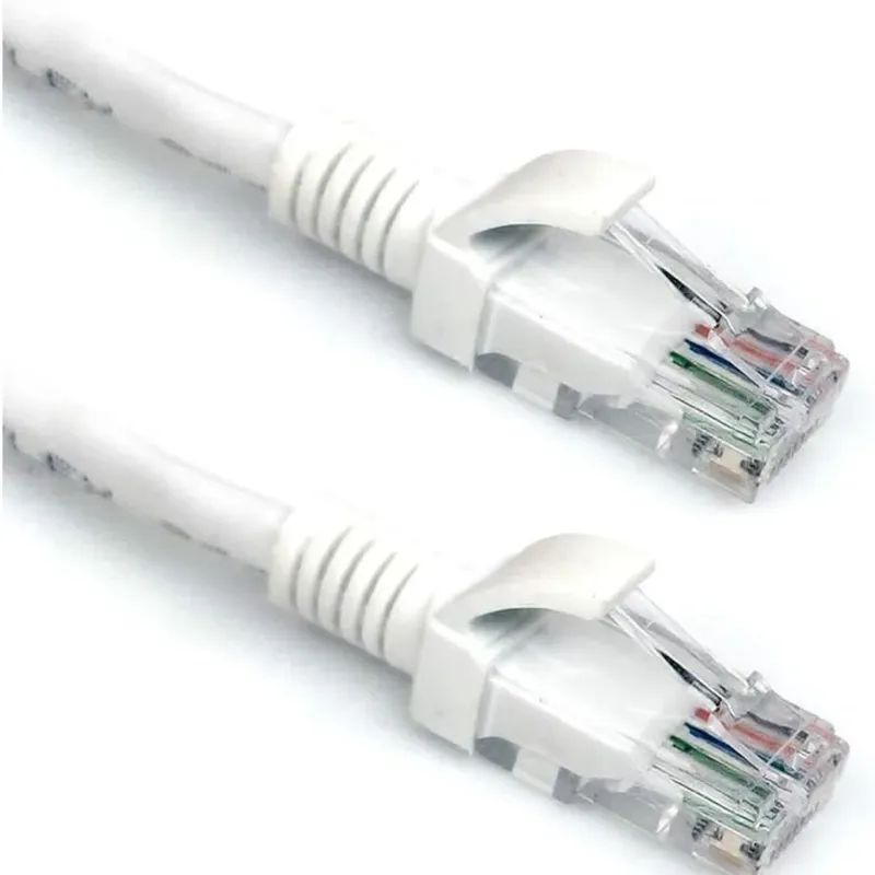 Cabo De Rede Patch Cord Pluscable Cat6 1,5m - Branco - PC-eth6u15wh