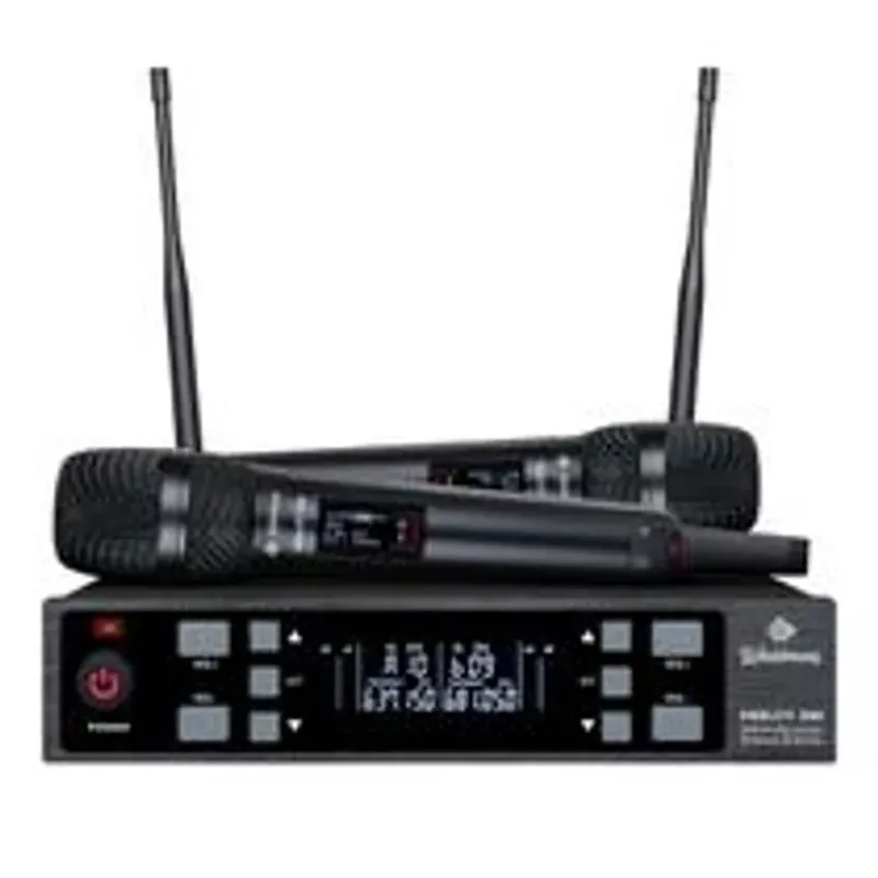Microfone Sem Fio Duplo Waldman -wfd- 300/530