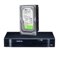 Dvr Intelbras Mhdx, 4 Canais, Multi HD, Ultima Geração Lançamento, C/ HD Interno