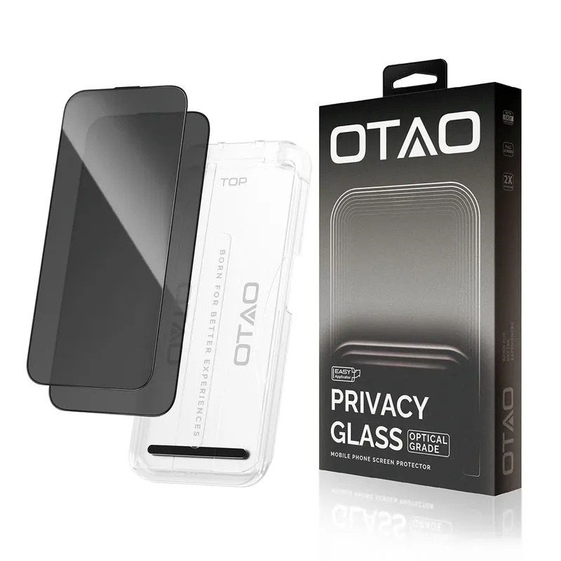 Película Vidro 2.5d Iphone 16 Plus Otao 28 Privacy 2psc
